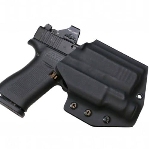OWB light bearing paddle holster