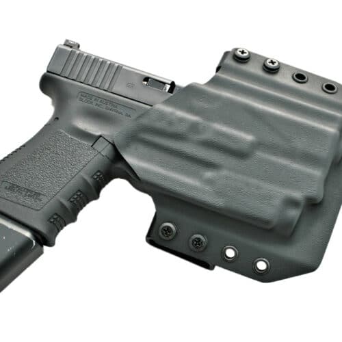 OWB Light Bearing Holster - Glock 19 with Olight PL-2 mini