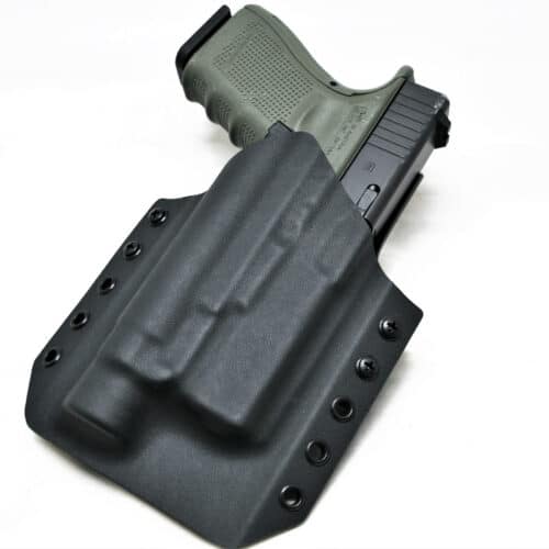 OWB light bearing holster for glock 19 with TLR-1