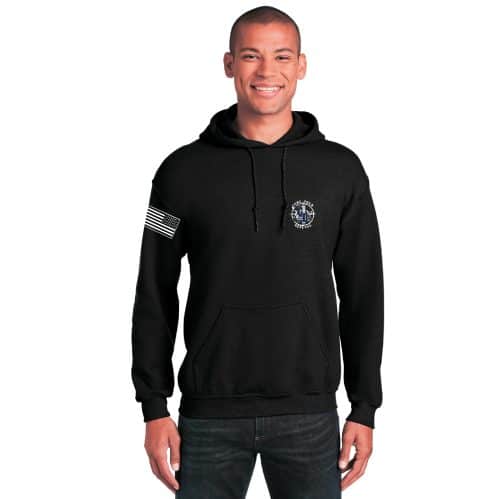 Black Code 4 Defense hoodie